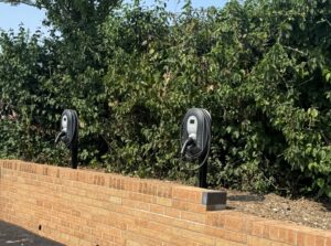 New EV chargers installed at Charles Endirect site on Wincanton