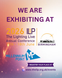 Exhibiting at Lighting Live 2026